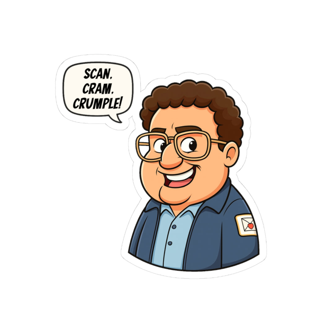 Fun Character Kiss-Cut Stickers - Perfect for Laptops, Water Bottles, Note Books, Gifts, and Art Decor