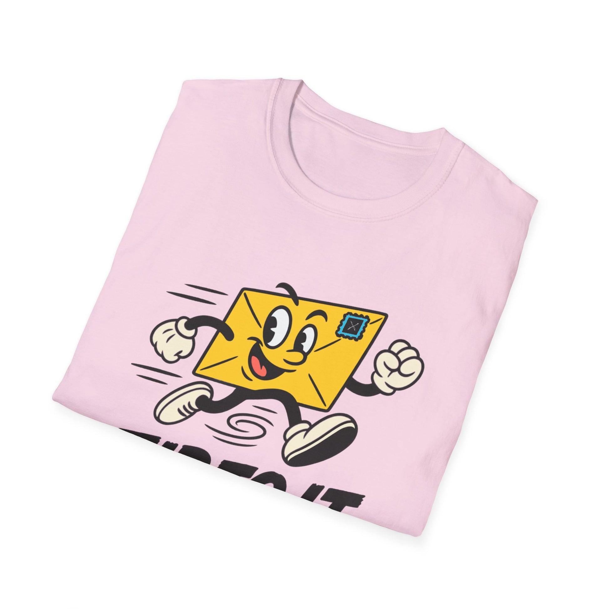 Playful Zip to It Unisex T-Shirt, Fun Graphic Tee, Casual Wear, Gift for Mail Lovers, Summer Fashion, Birthday Present