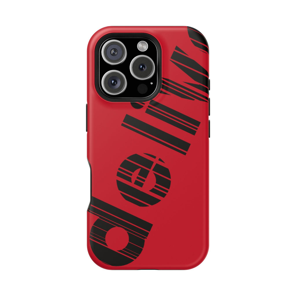 “Delivered” Magnetic Phone Cases, Impact-Resistant Phone Covers for Teens, Gift for Friends, Unique Cell Phone Accessories, Red Design, Custom [...]