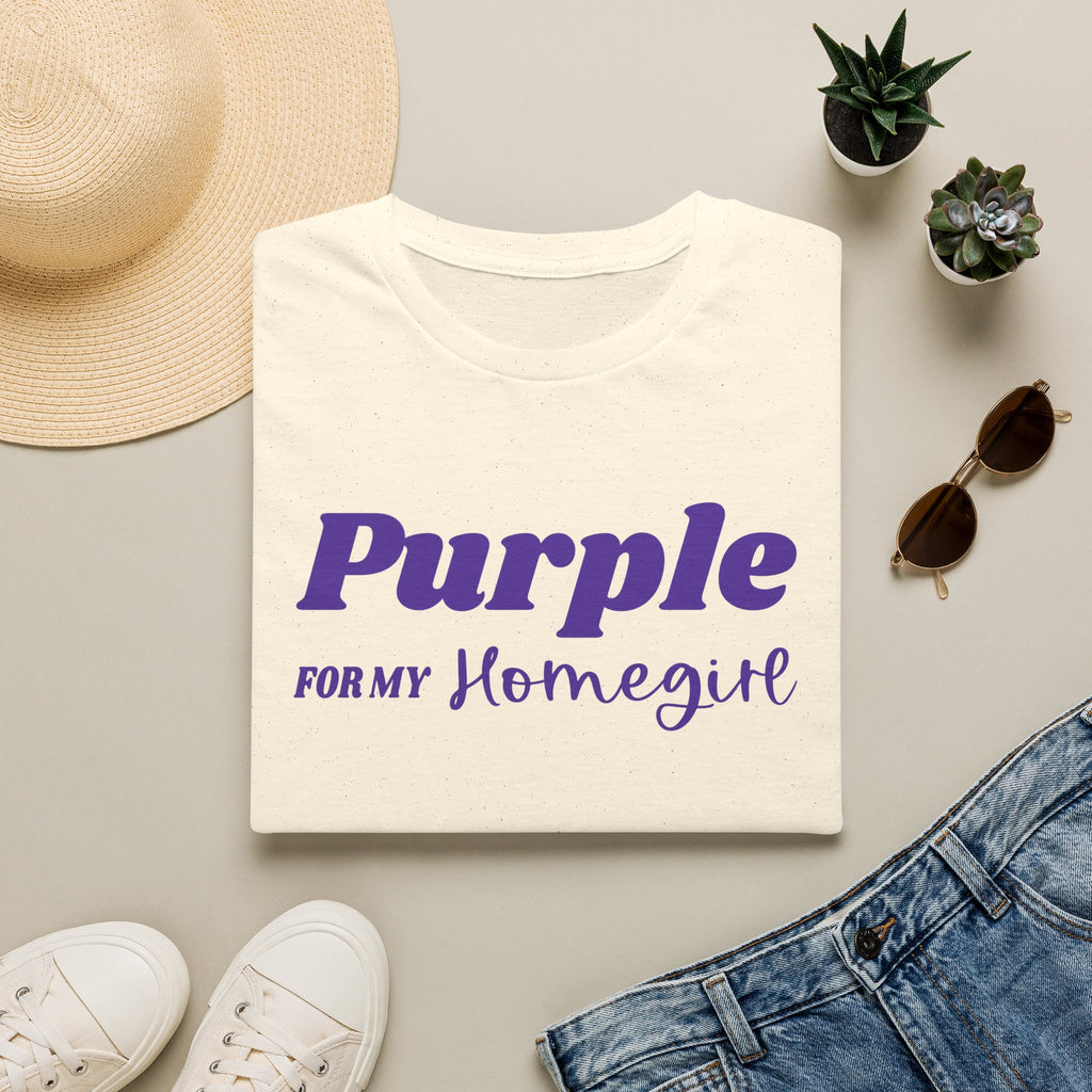 Purple For My Homegirl Lupus Awareness Graphic T-Shirt