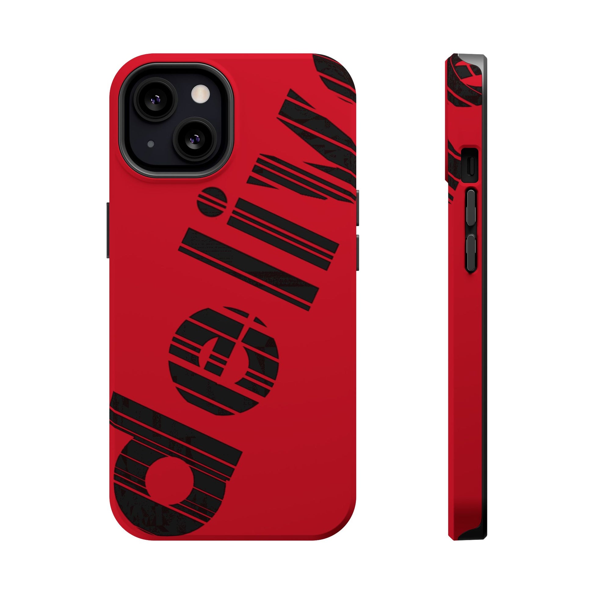 “Delivered” Magnetic Phone Cases, Impact-Resistant Phone Covers for Teens, Gift for Friends, Unique Cell Phone Accessories, Red Design, Custom [...]