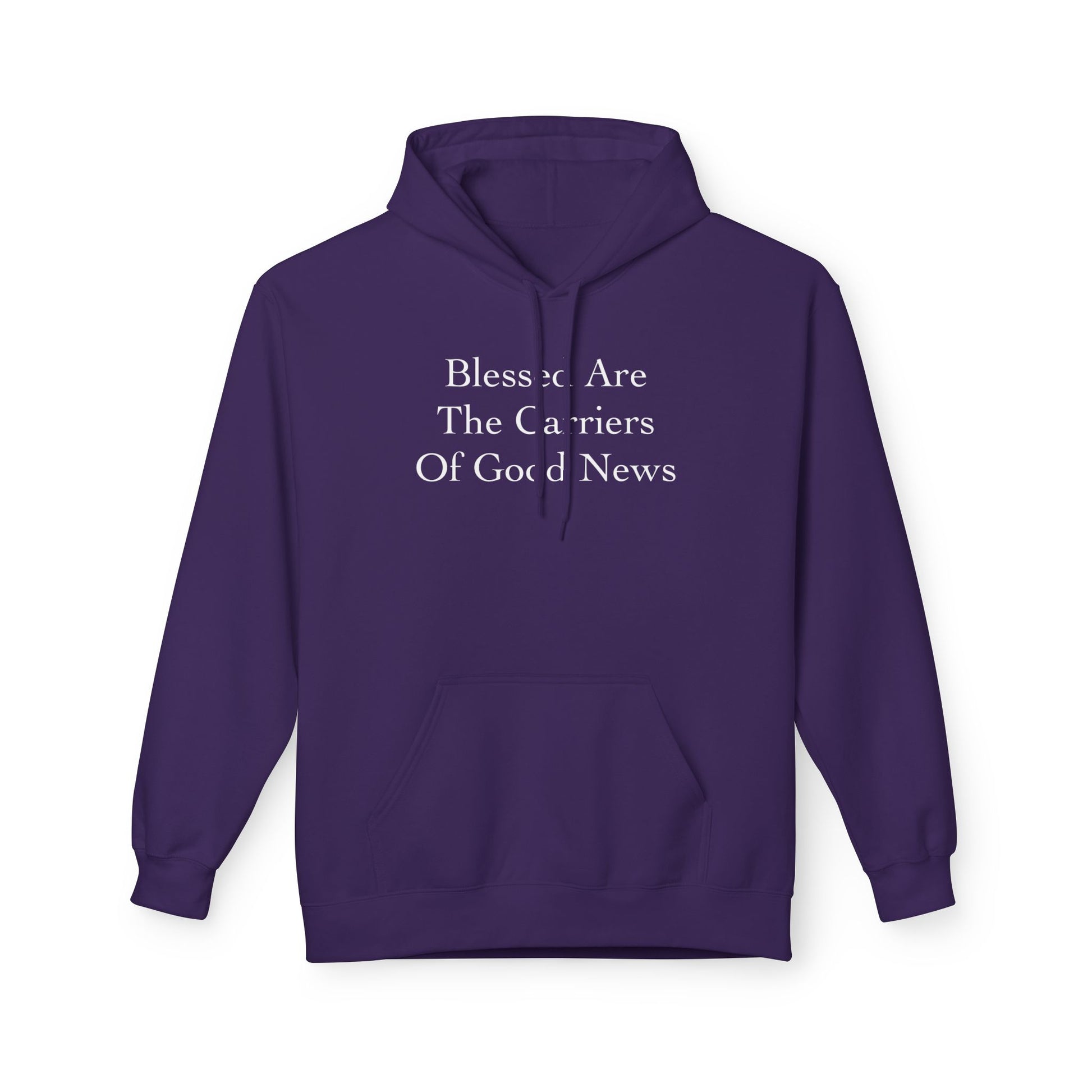 Blessed Carriers Fleece Hoodie - Unisex Softstyle Apparel, Christian Hoodies, Postal Hoodies, Gift Ideas For Postal Workers,