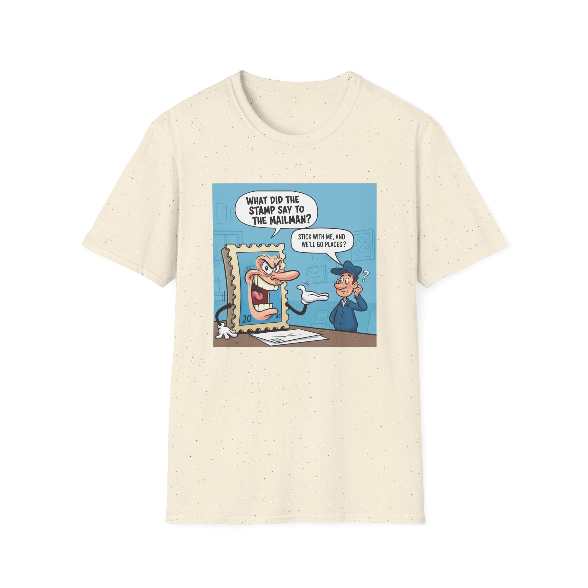 Funny Stamp Collector T-Shirt, Humorous Gift for Postal Workers, Quirky Tee for Collectors, Fun Conversation Starter