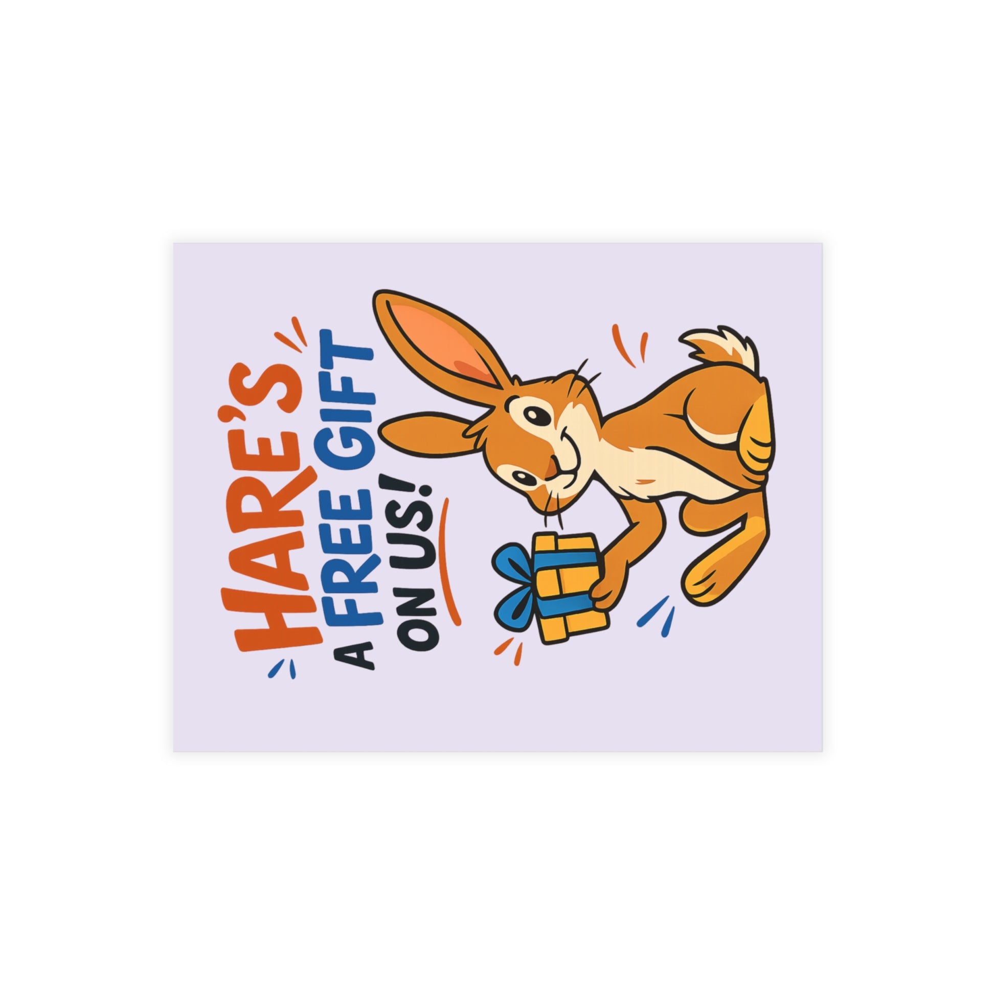 Hare’s a free gift on us - Package Inserts Bundles