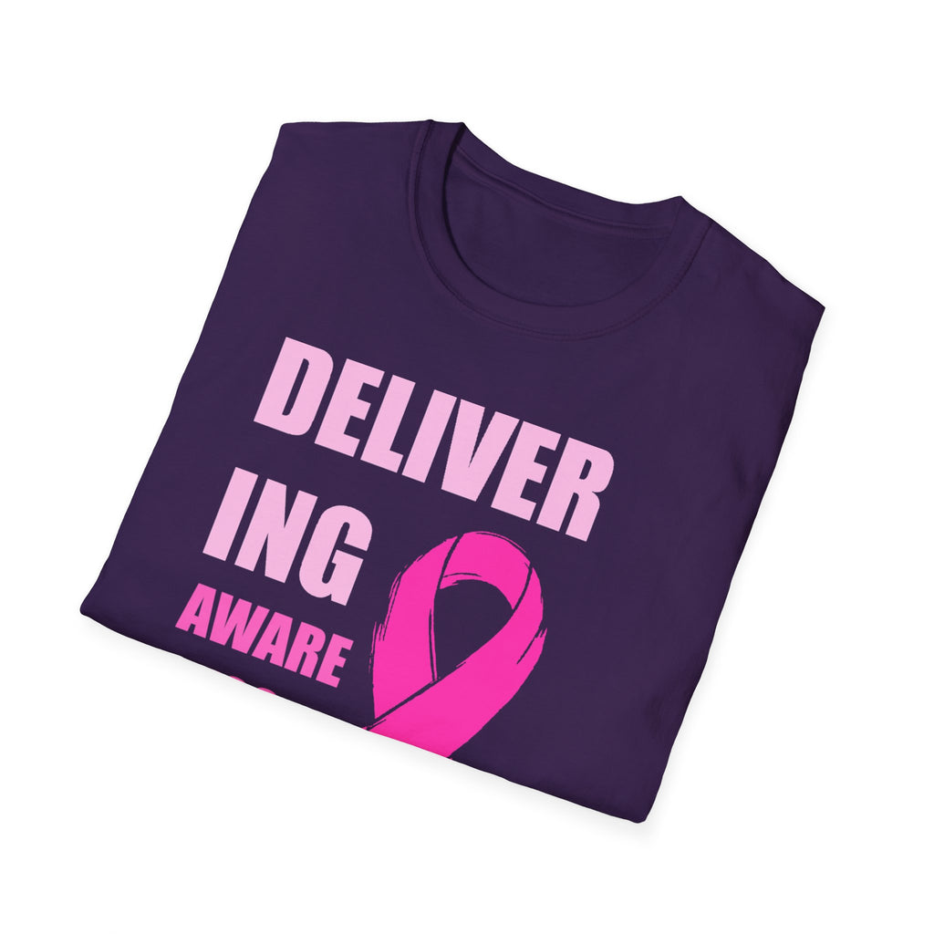 Breast Cancer Awareness Shirt – Delivering Awareness Pink Ribbon Support Tee