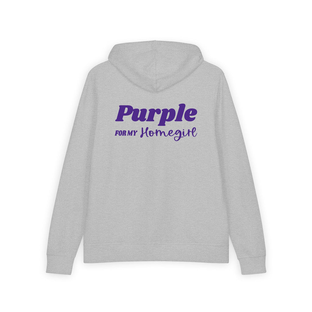 Purple For My Homegirl full zip Lupus Awareness Hoodie