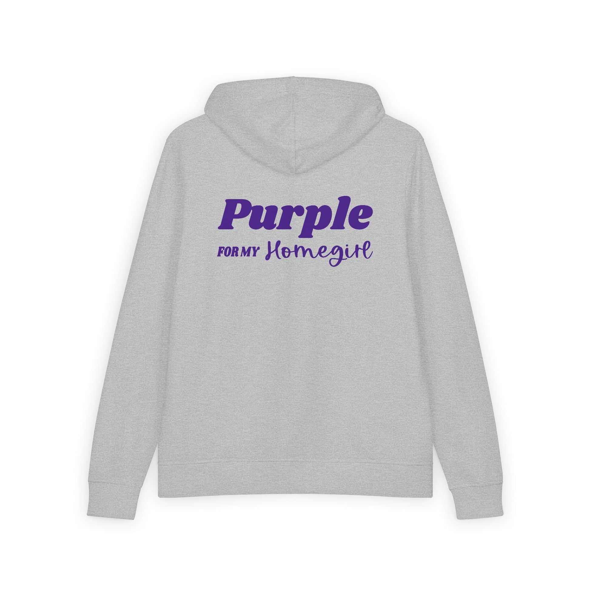 Purple For My Homegirl full zip Lupus Awareness Hoodie