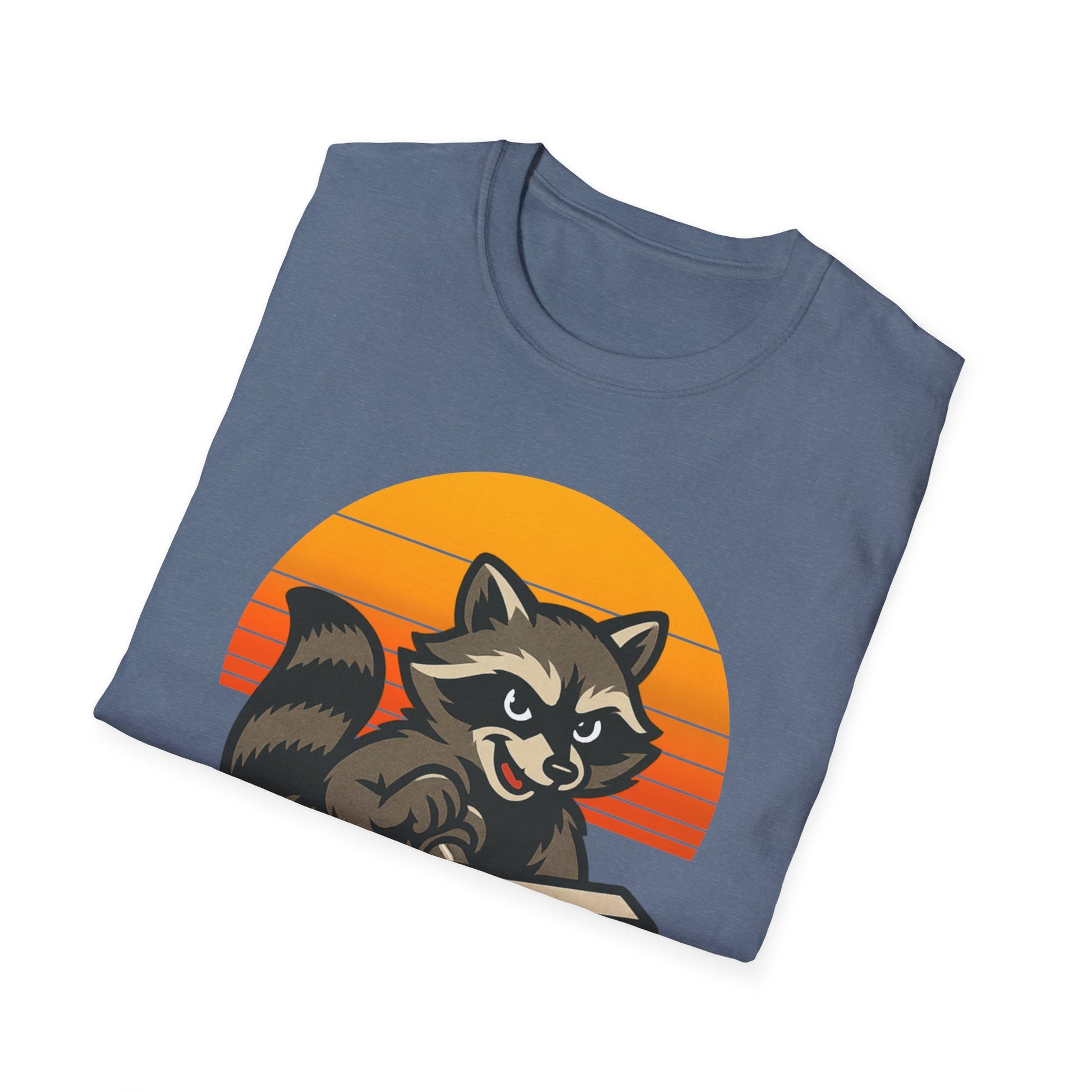 Retro Raccoon Returned T-Shirt, Unisex Graphic Postal Tee, Funny Animal Shirt, Gift for Animal Lovers, Postal Workers and Mail Carriers, Vintage Style Tee
