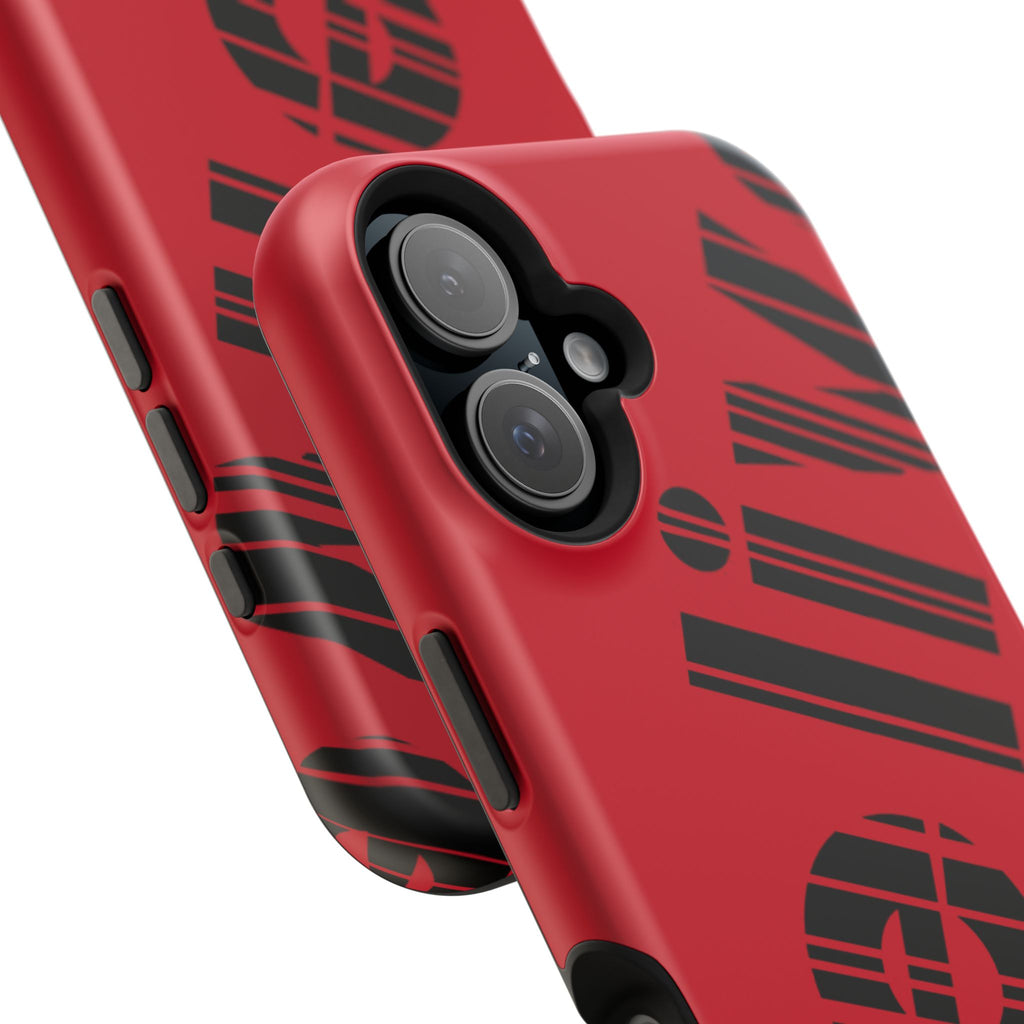 “Delivered” Magnetic Phone Cases, Impact-Resistant Phone Covers for Teens, Gift for Friends, Unique Cell Phone Accessories, Red Design, Custom [...]