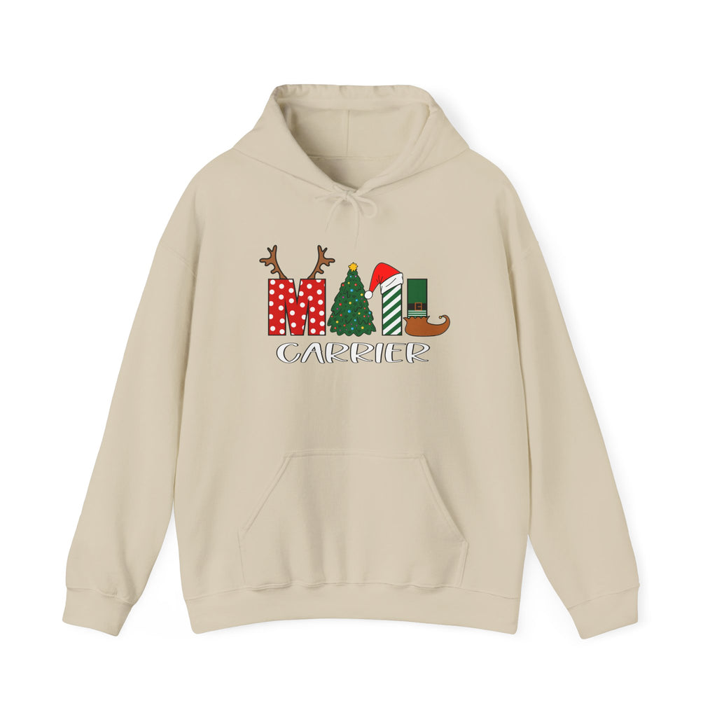 Festive Mail Carrier Holiday Sweatshirt – Mail Carrier Christmas Hoody.