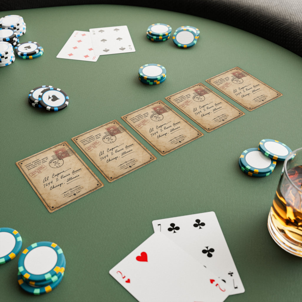 Al Capone Poker Cards