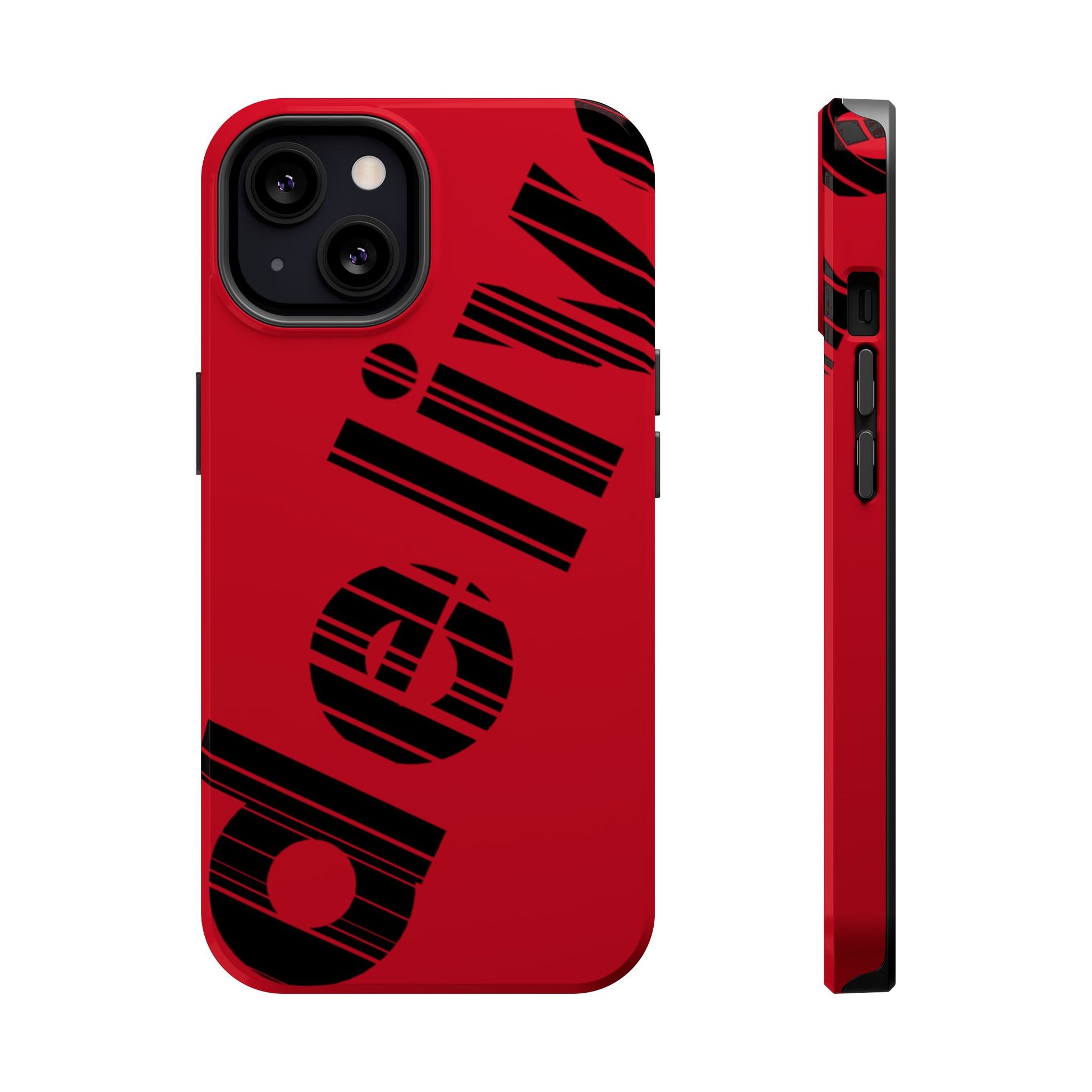 “Delivered” Magnetic Phone Cases, Impact-Resistant Phone Covers for Teens, Gift for Friends, Unique Cell Phone Accessories, Red Design, Custom [...]