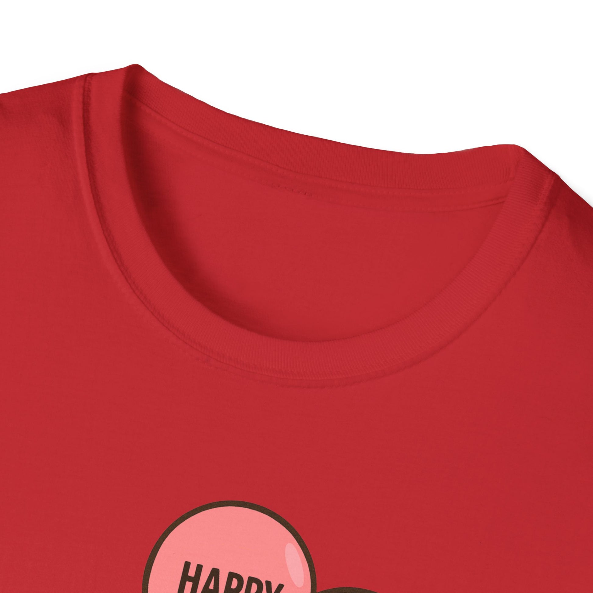 Happy Hedgehog T-Shirt, Cute Animal Tee, Unisex Softstyle Shirt, Gift for Postal Workers & Mail Carriers, Birthday Present, Casual Wear