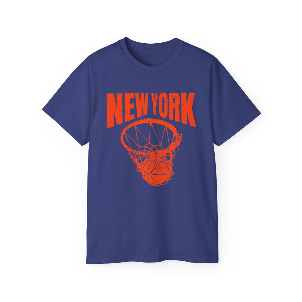 New York Basketball Distressed Tee