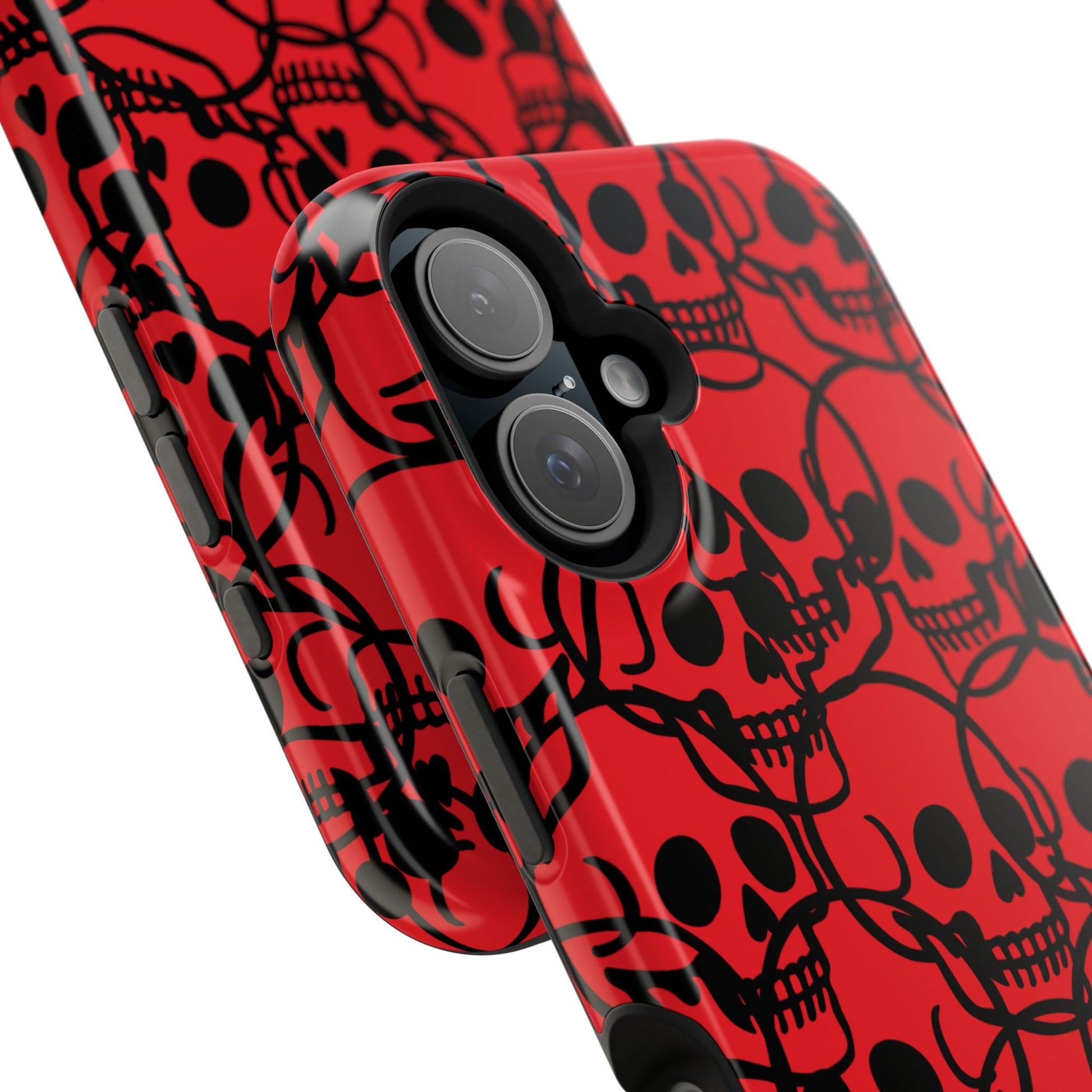 Magnetic Impact-Resistant Skull Cases