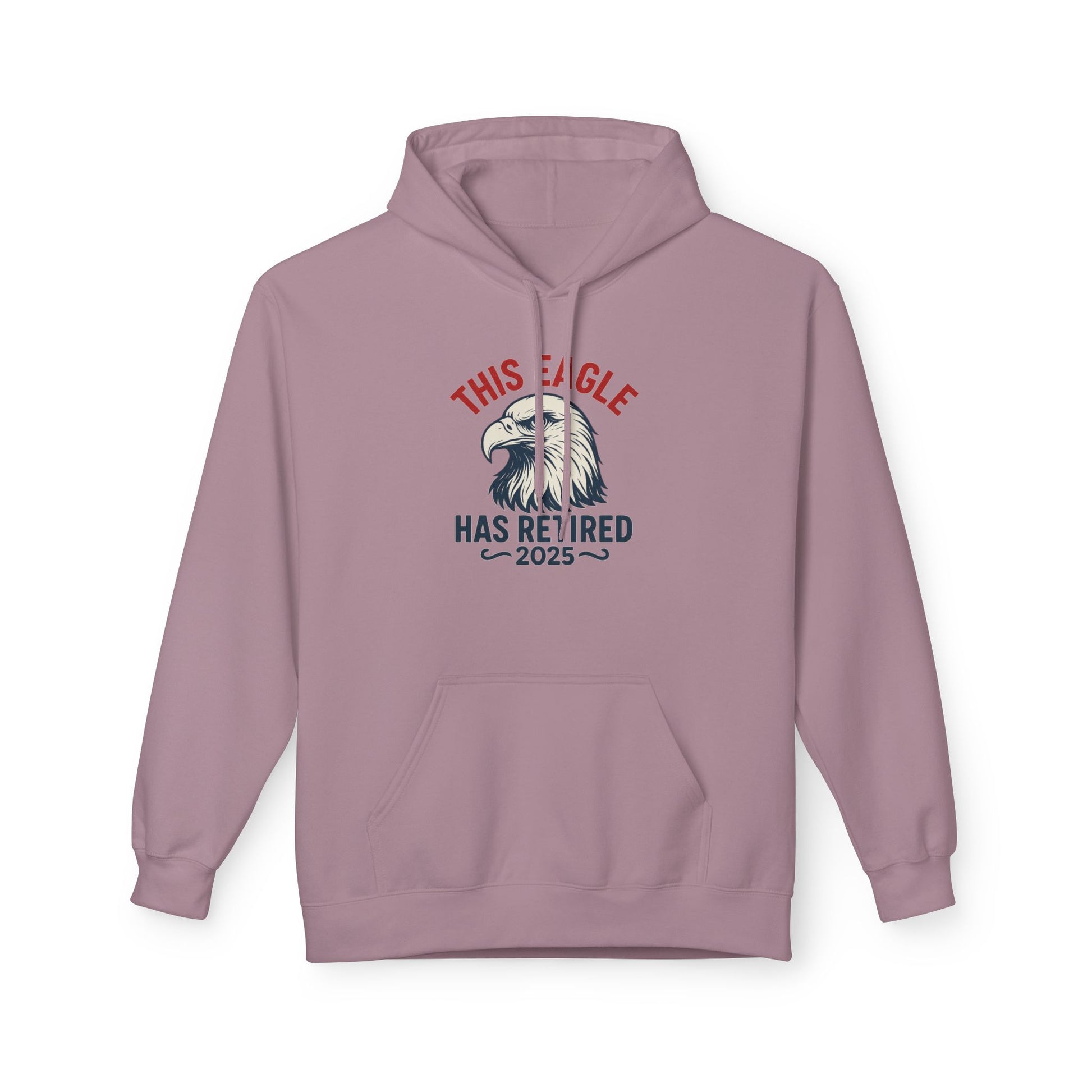 “This Eagle Has Retired” Retirement Eagle Hoodie - Unisex Midweight Fleece, Inspirational Gifts, Gifts For Postal Workers, Inspirational Gift Ideas