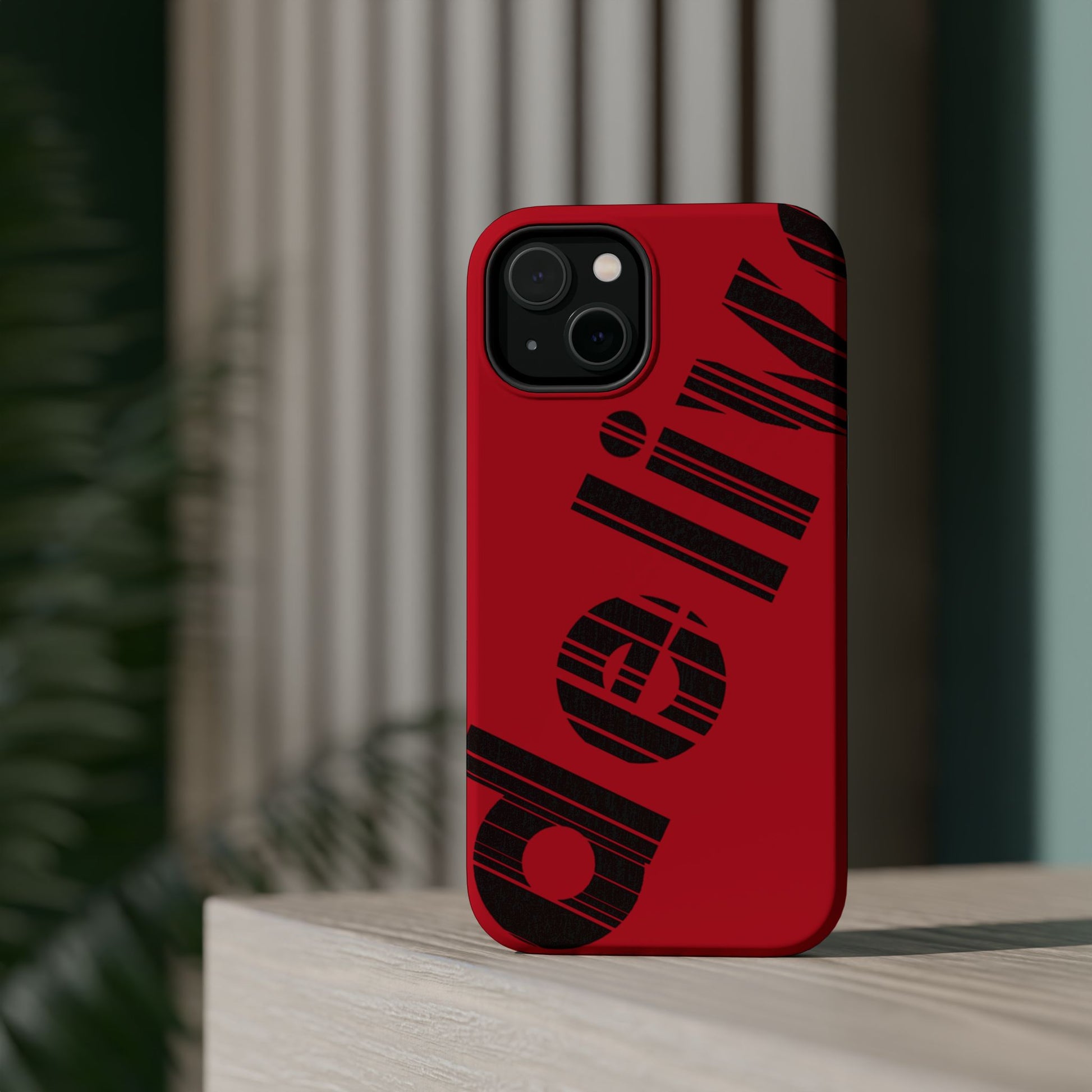 “Delivered” Magnetic Phone Cases, Impact-Resistant Phone Covers for Teens, Gift for Friends, Unique Cell Phone Accessories, Red Design, Custom [...]