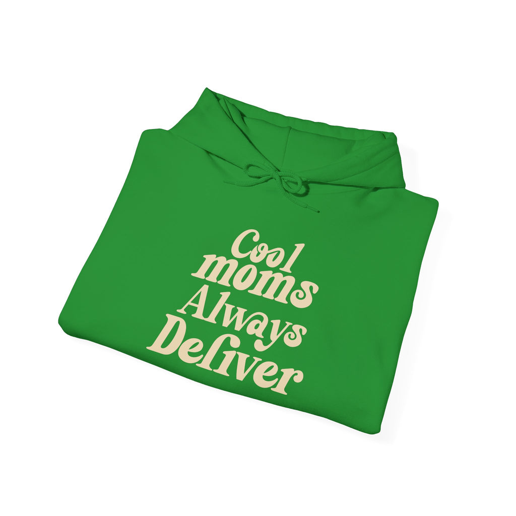 Cool Moms Always Deliver Hoodie – Funny Mail Hoodie, Funny Mom Hoodie, Mother’s Day Gift, Cozy Women’s Sweatshirt, Cute Mom Graphic Hoodie