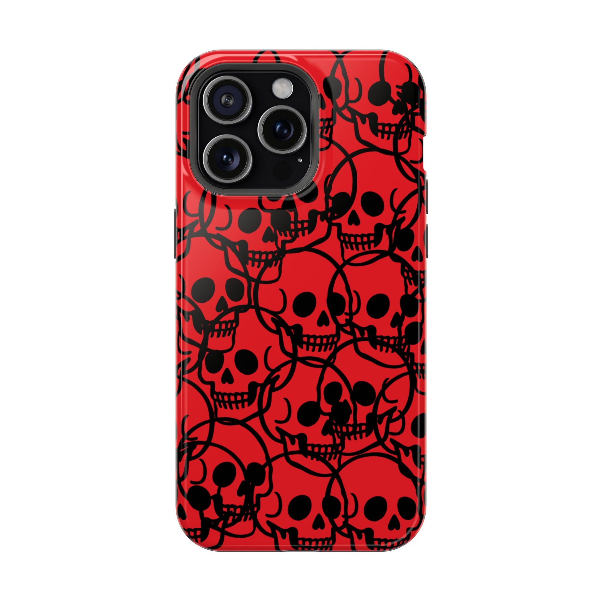 Magnetic Impact-Resistant Skull Cases