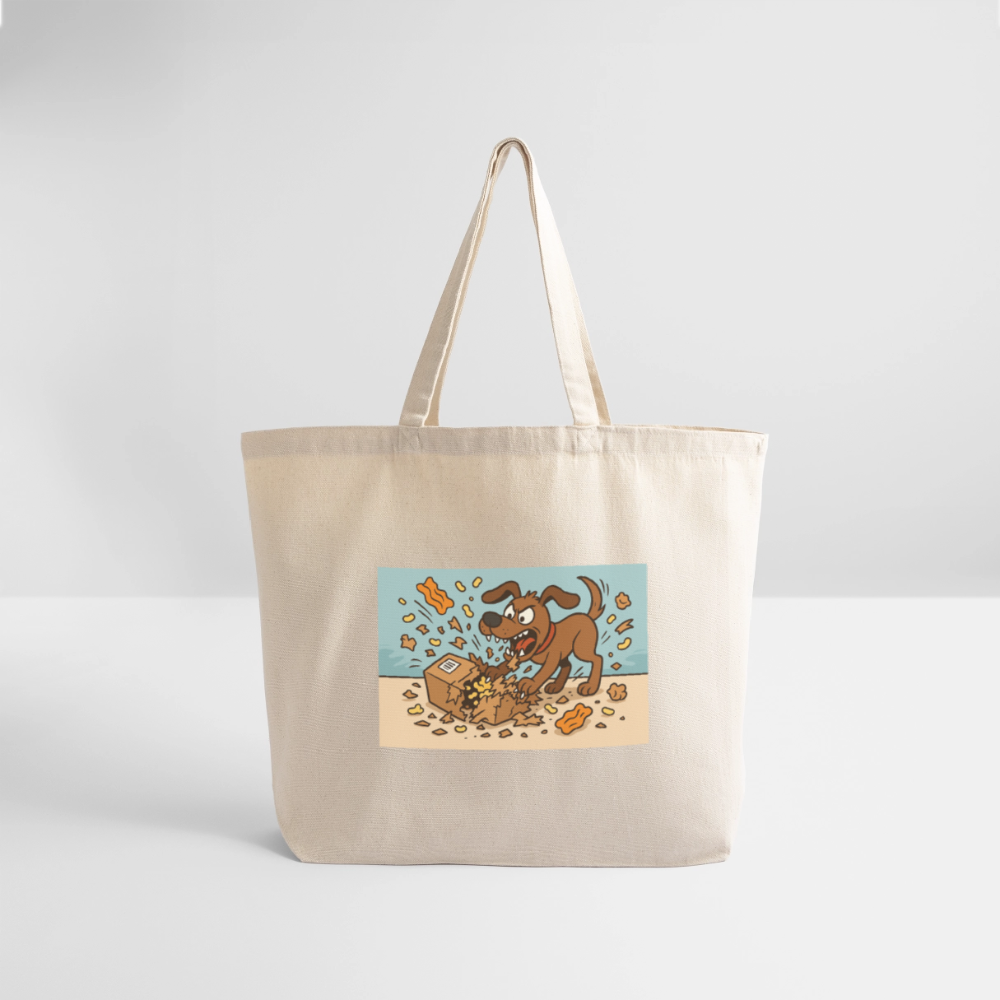 Eco-Friendly Cotton Tote - natural