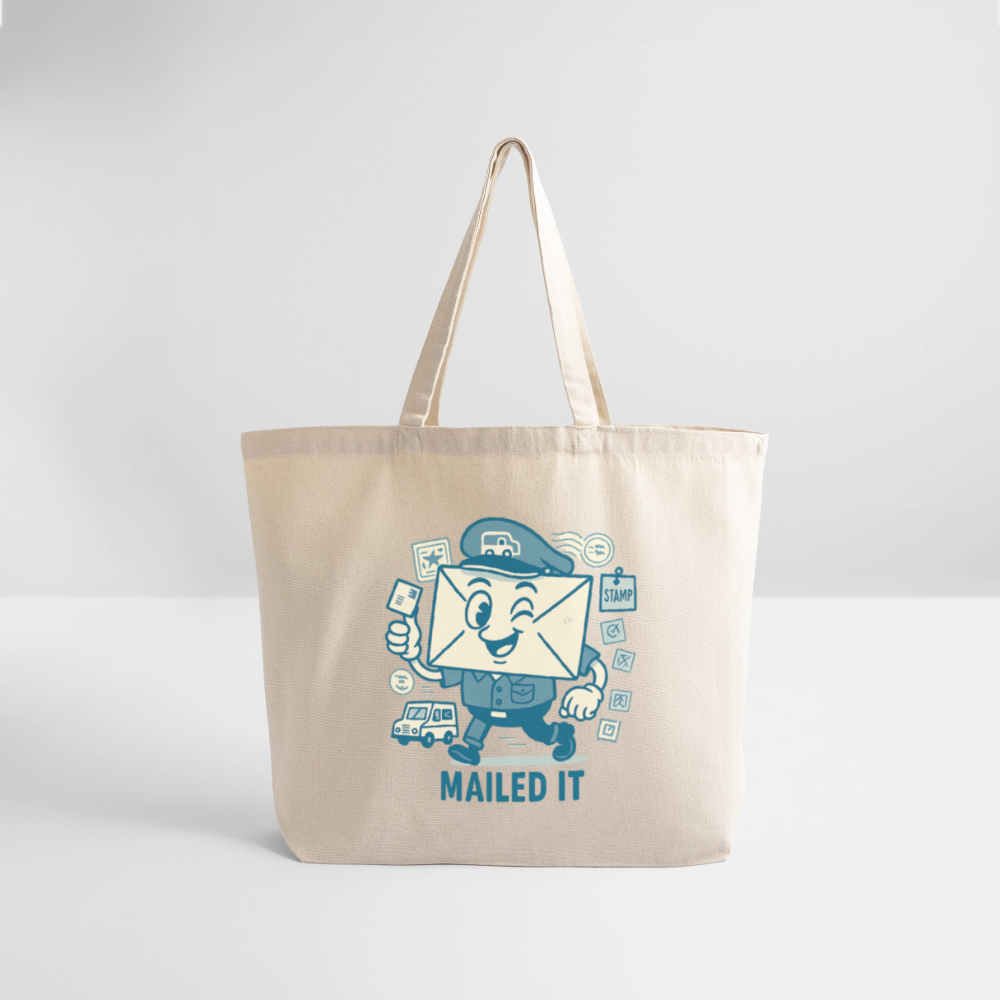 Eco-Friendly Cotton Tote - natural