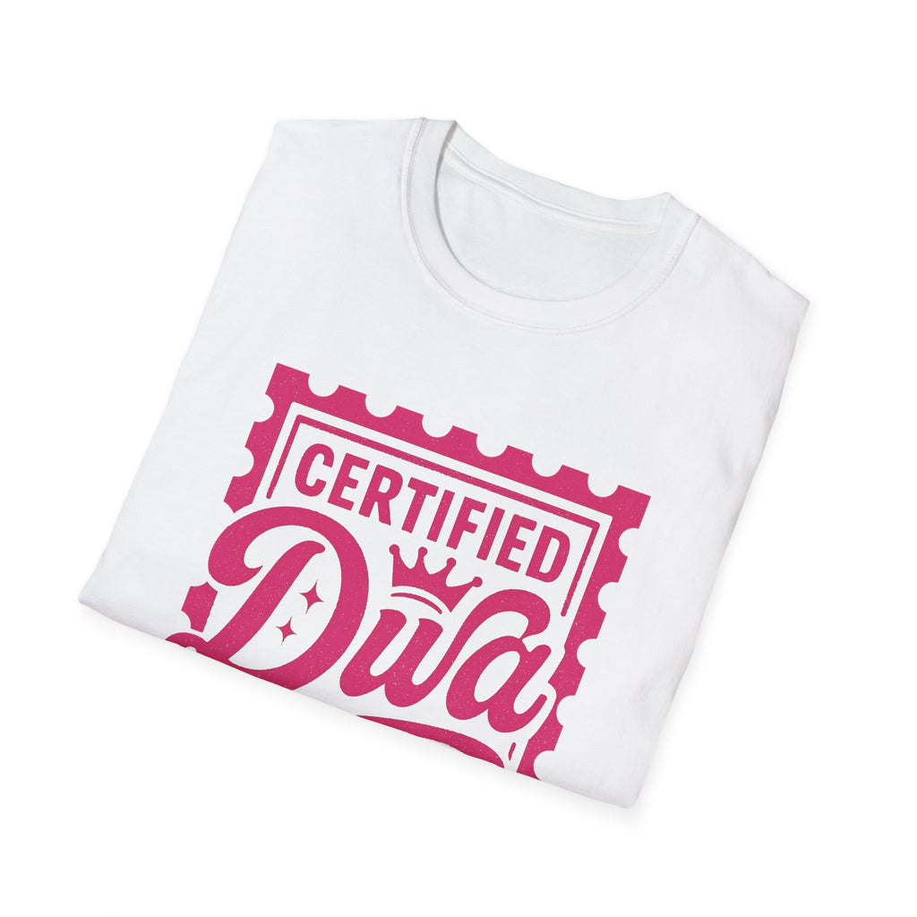 Certified Diva Mail Mischief Unisex T-Shirt, Fun Graphic Tee, Playful Gift, Casual Wear, Birthday, Holiday Celebrations