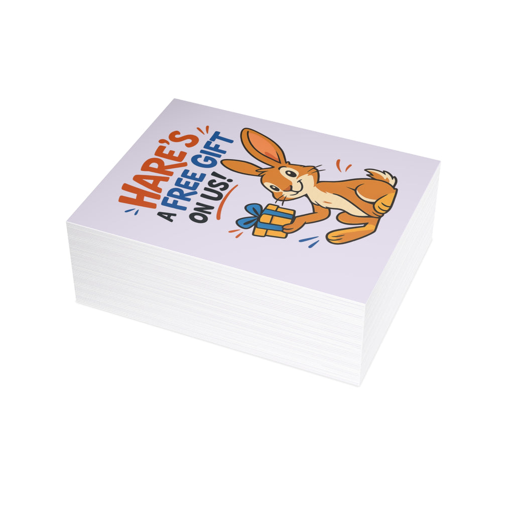 Hare’s a free gift on us - Package Inserts Bundles
