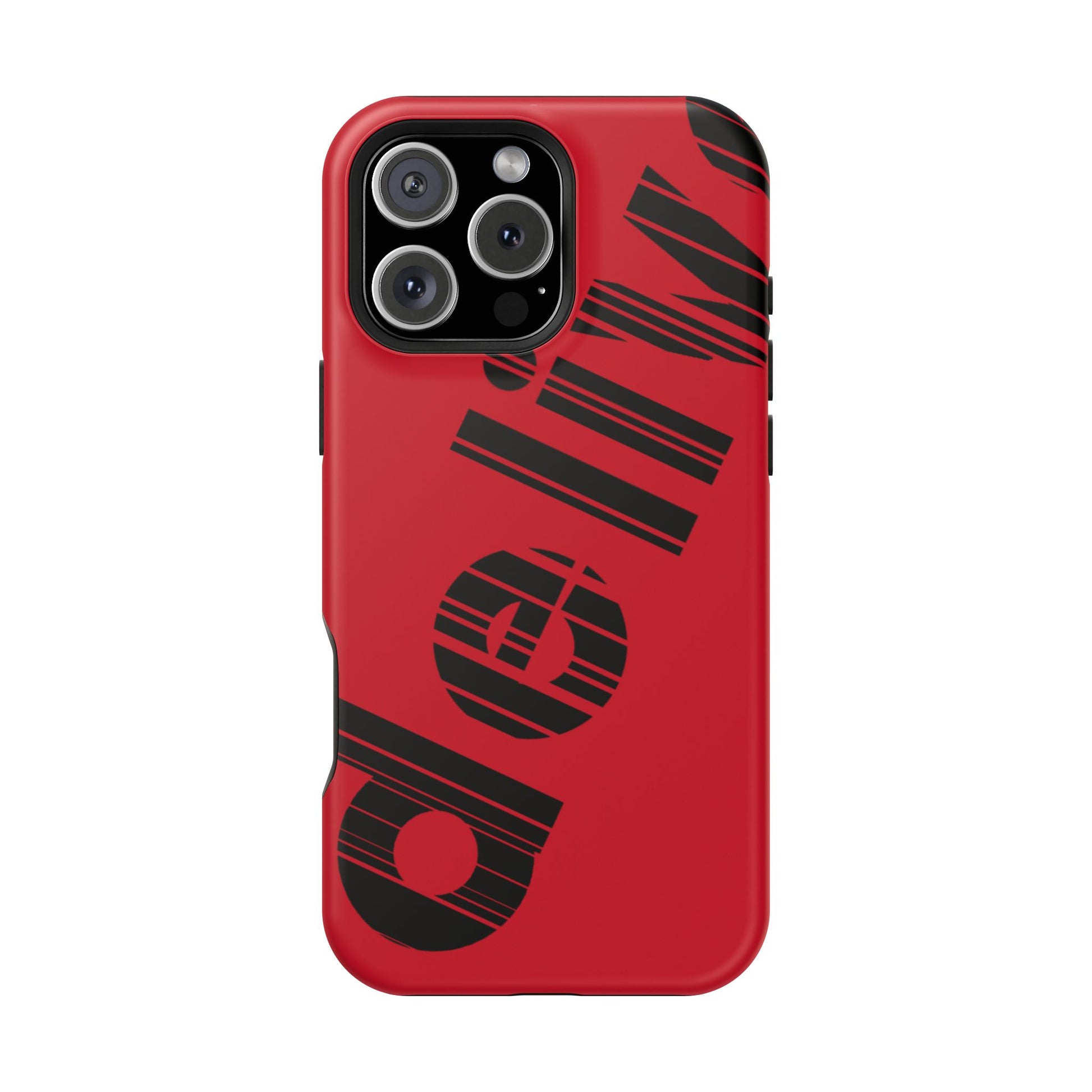 “Delivered” Magnetic Phone Cases, Impact-Resistant Phone Covers for Teens, Gift for Friends, Unique Cell Phone Accessories, Red Design, Custom [...]