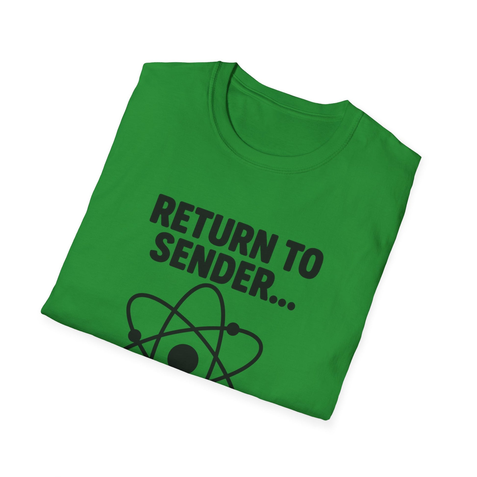 Return to Sender... Unisex Softstyle T-Shirt, Funny Science Tee, Gift for Nerds, Science Humor Apparel, Geeky Graphic Tee, Boomerang [...]