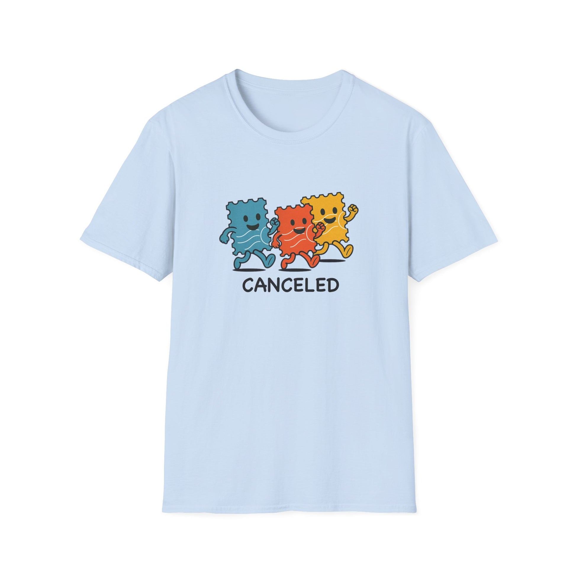 Cute Canceled Cartoon T-Shirt, Funny Gift for Friends, Unisex Softstyle Tee, Playful Graphic T-Shirt, Casual Wear for Celebrations, [...]