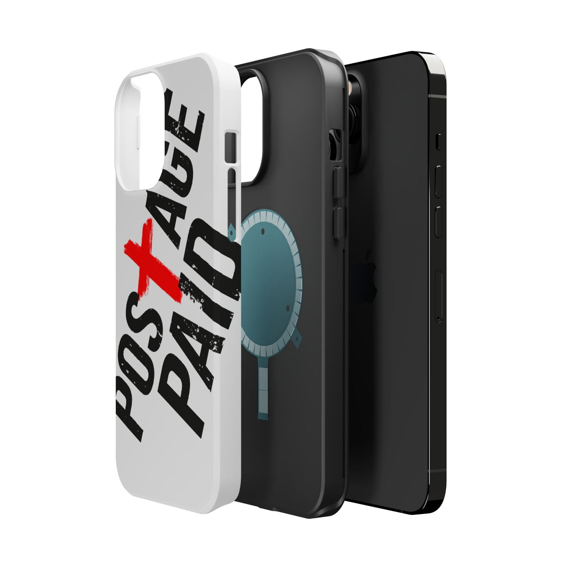 Postage Paid Impact-Resistant Phone Case - 'Postage Paid' Design, Inspiration Phone Case, Gifts For Faith Believers, Gifts For Postal Workers, Inspirational Gifts.