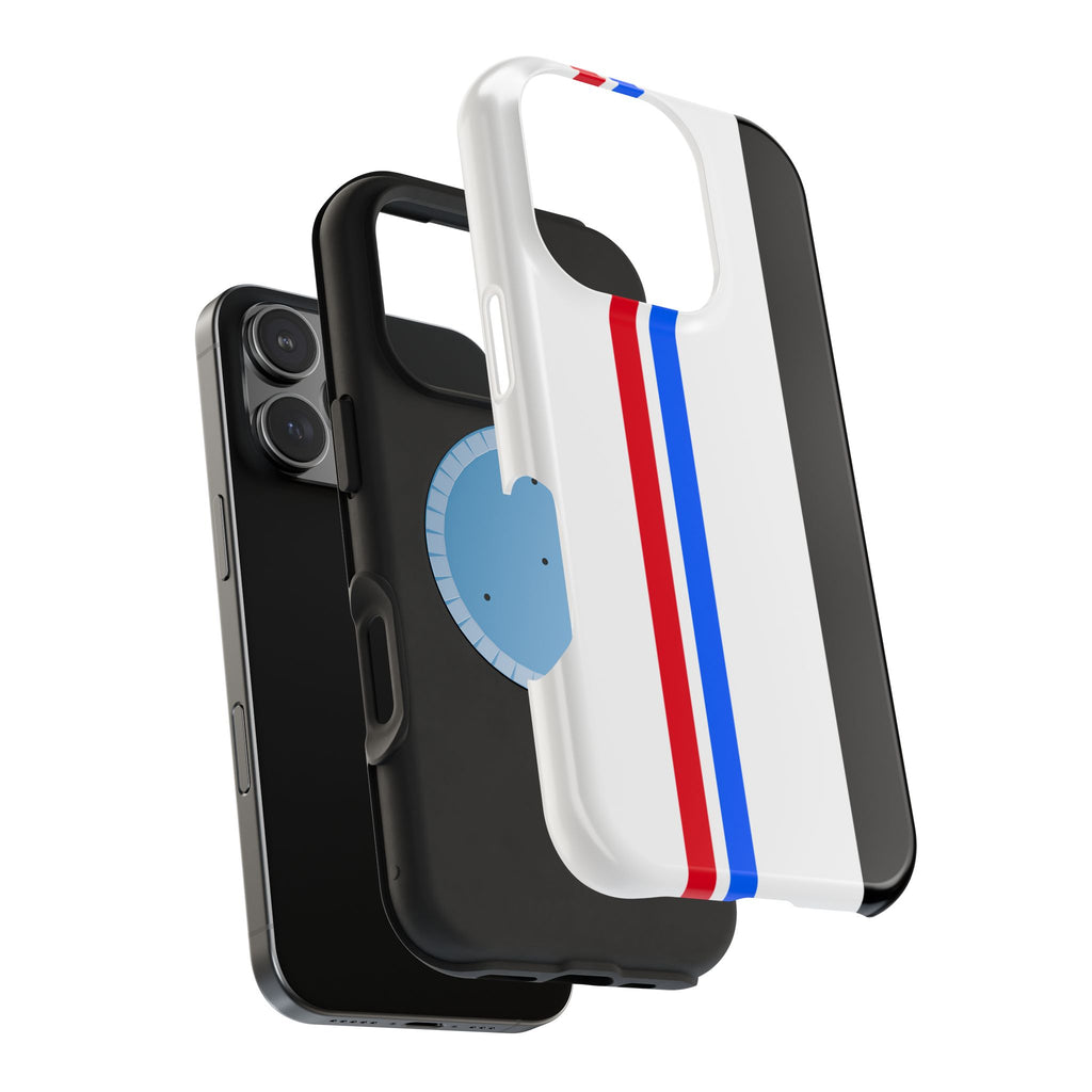 Postal Inspired Magnetic Impact-Resistant Phone Cases, Durable Phone Covers, Stylish Smartphone Accessories, Unique Gift Idea, Customizable Phone Shells