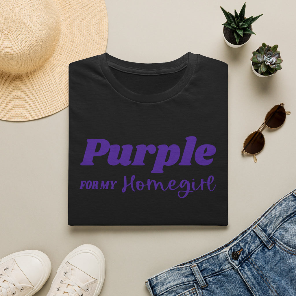 Purple For My Homegirl Lupus Awareness Graphic T-Shirt