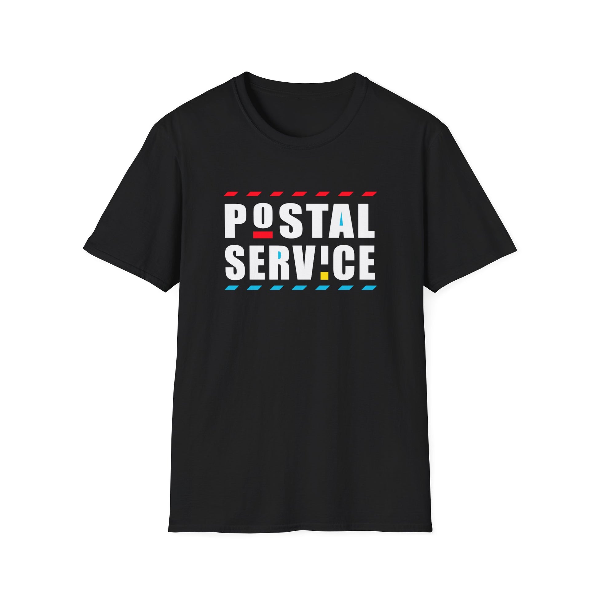 Postal Service Unisex Softstyle T-Shirt, Fun Graphic Tee, Gift for Postal Workers, Unique Casual Wear, Great for Holidays