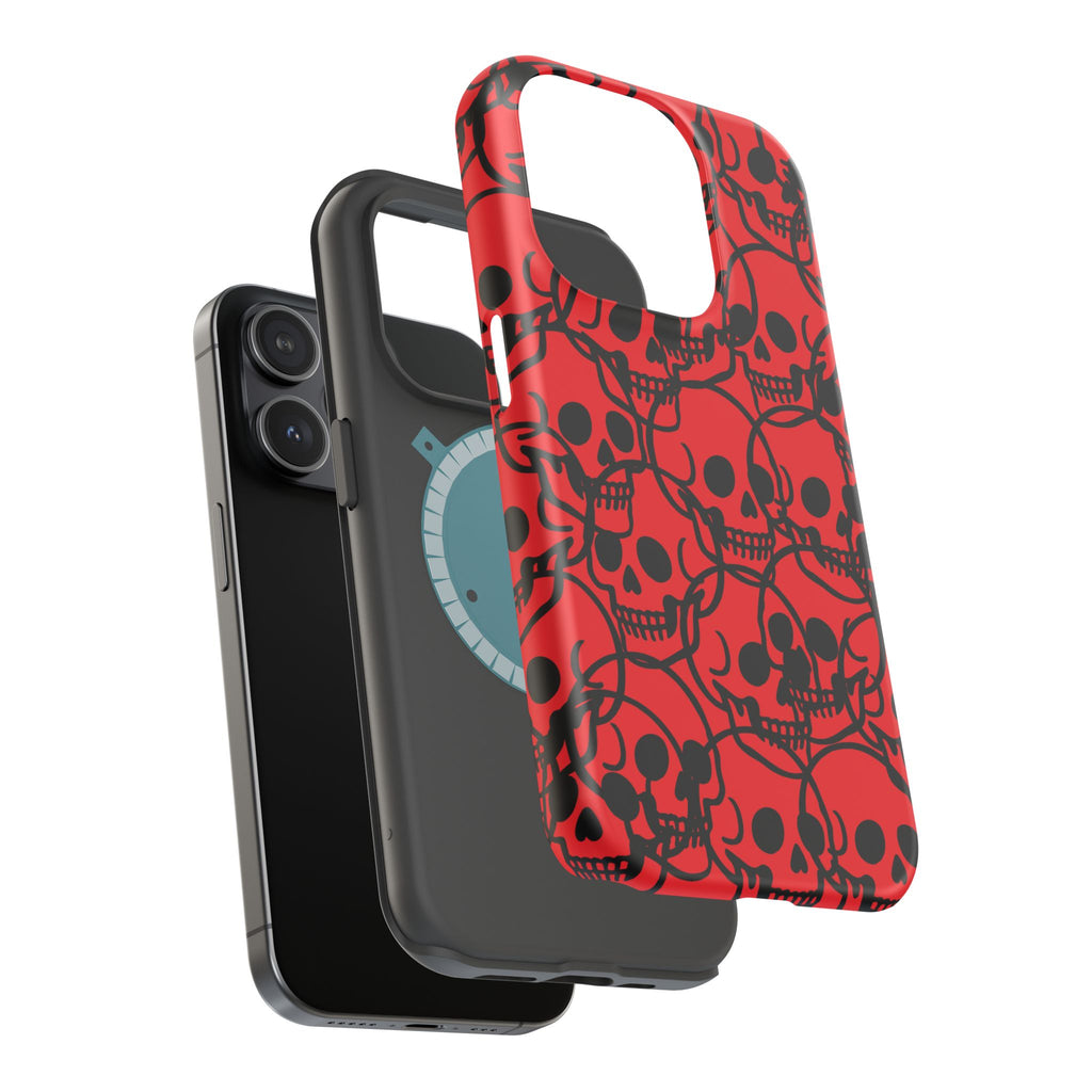 Magnetic Impact-Resistant Skull Cases