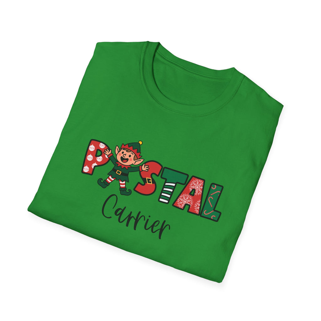 Christmas Postal Carrier T-Shirt for Kids