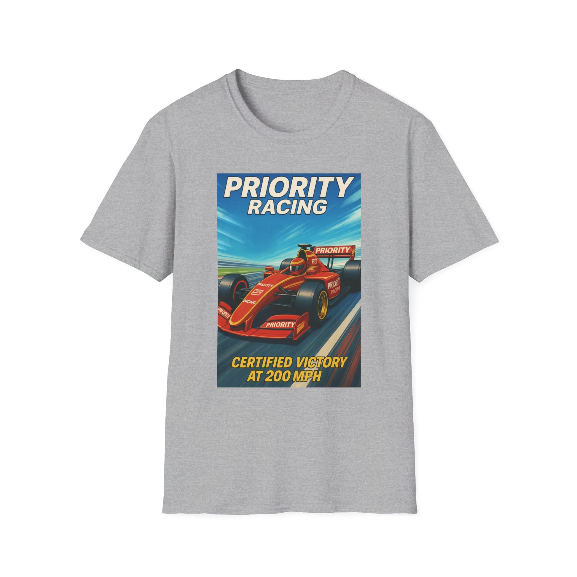 Vintage Racing T-Shirt, Retro Car Tee, Motor Sports Shirt, Gift for Car Lovers, Racing Enthusiast Apparel, Unisex Softstyle Top