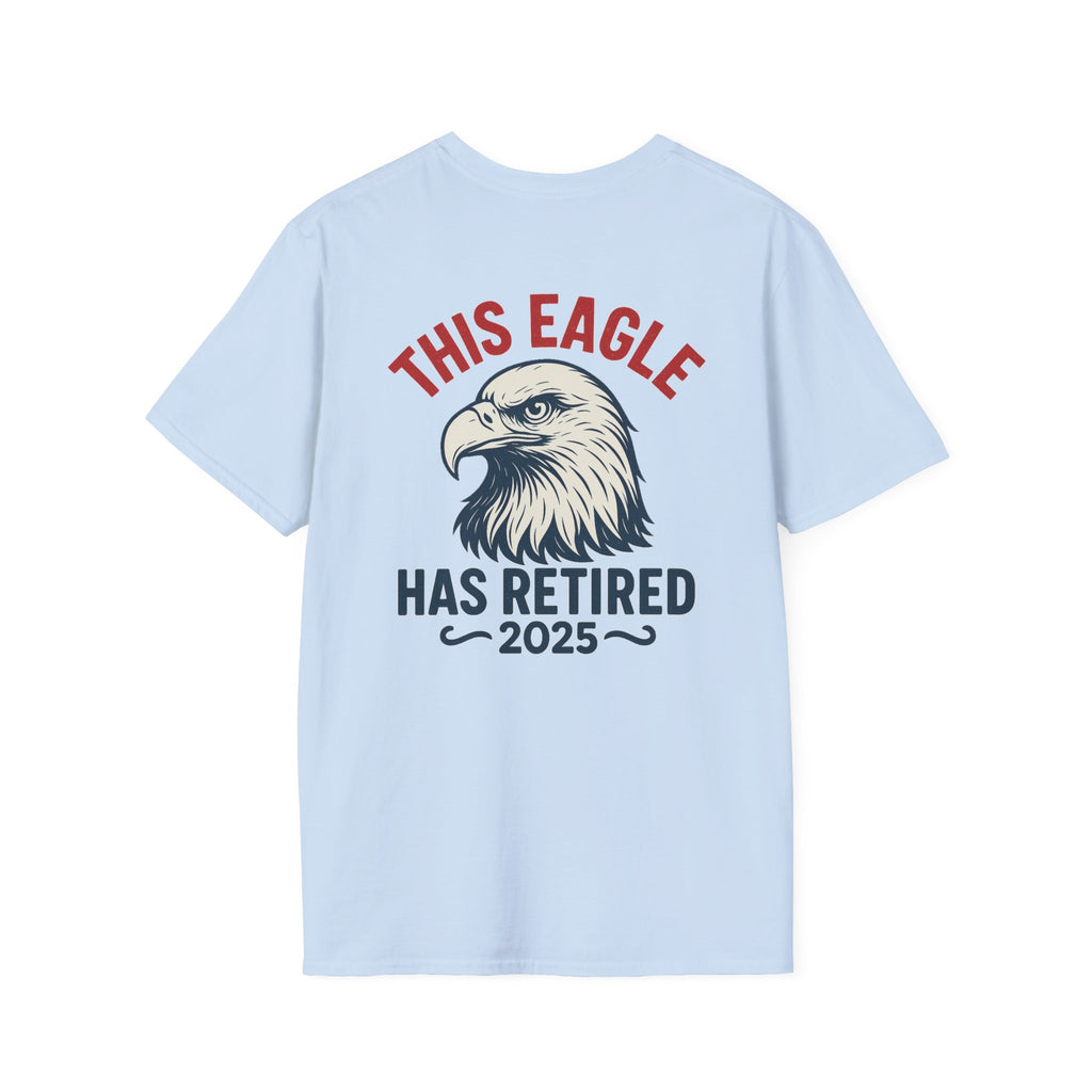 Retirement Eagle Graphic T-Shirt for Men and Women, Retirement Gifts, Gifts Ideas  For Postal Workers, Retirement Gifts For Postal Workers.