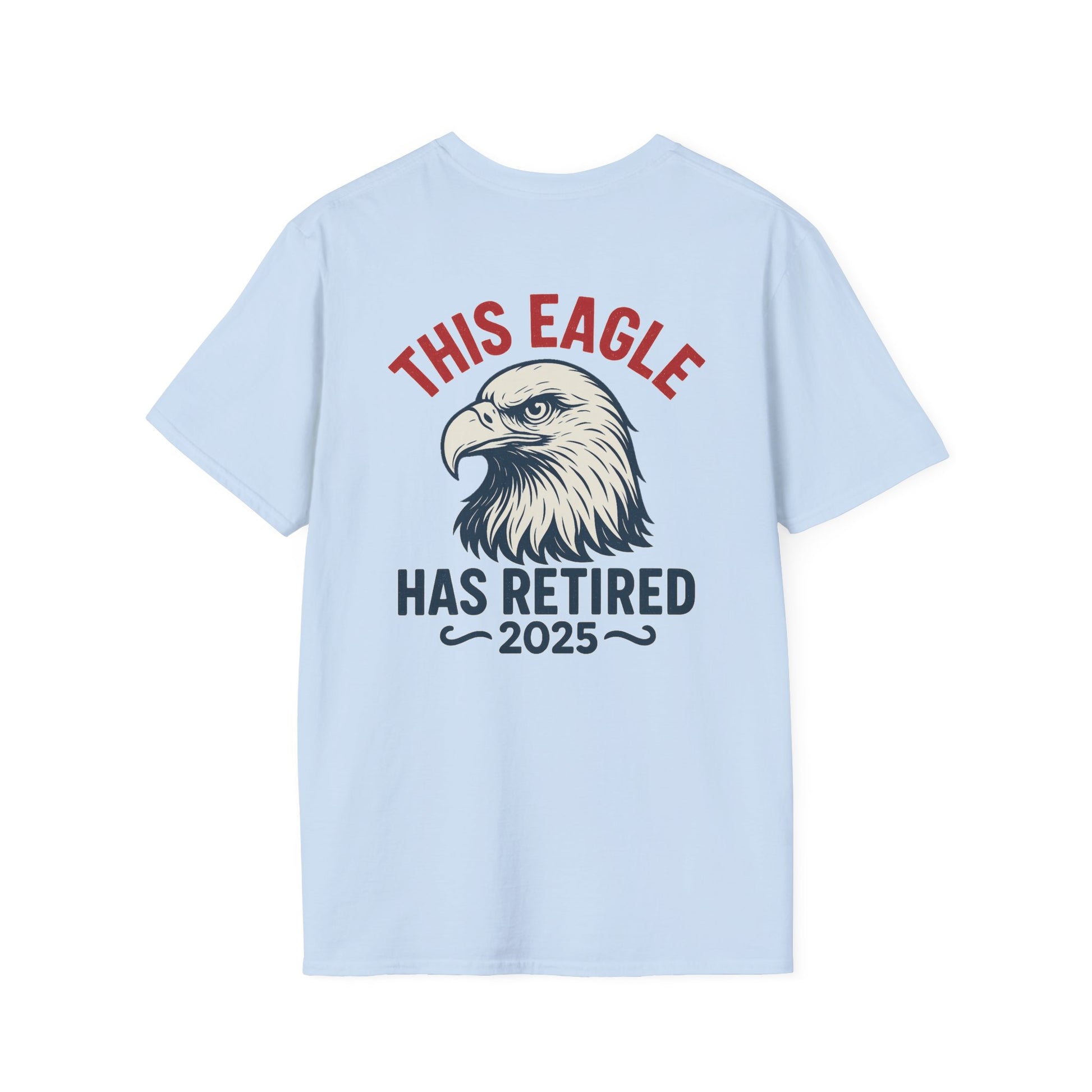 Retirement Eagle Graphic T-Shirt for Men and Women, Retirement Gifts, Gifts Ideas  For Postal Workers, Retirement Gifts For Postal Workers.