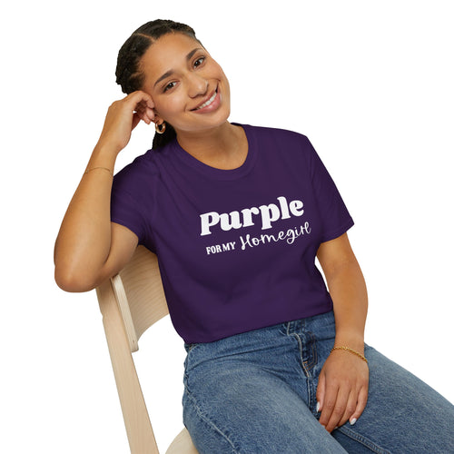 "Purple for My Homegirl" Lupus Awareness Graphic Tee