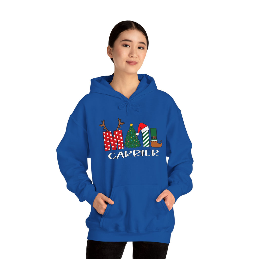 Festive Mail Carrier Holiday Sweatshirt – Mail Carrier Christmas Hoody.