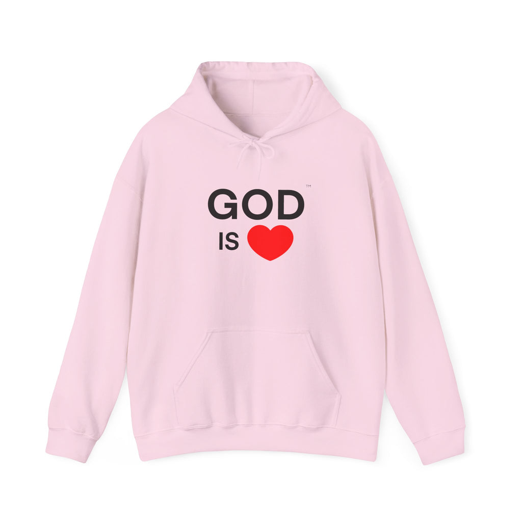 God Is Love Hoodie — Christian Faith Pullover with God Is Love Design