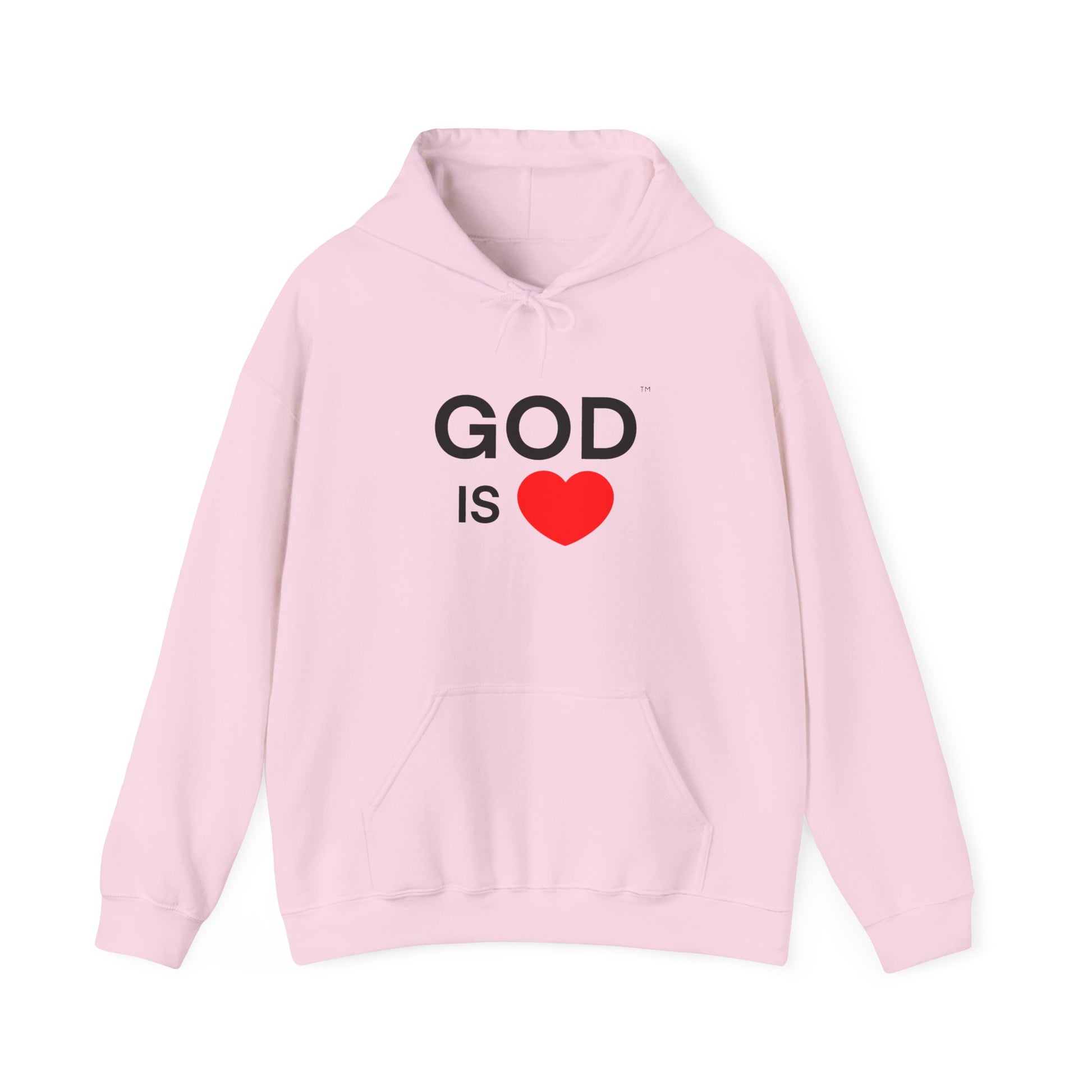 God Is Love Hoodie — Christian Faith Pullover with God Is Love Design