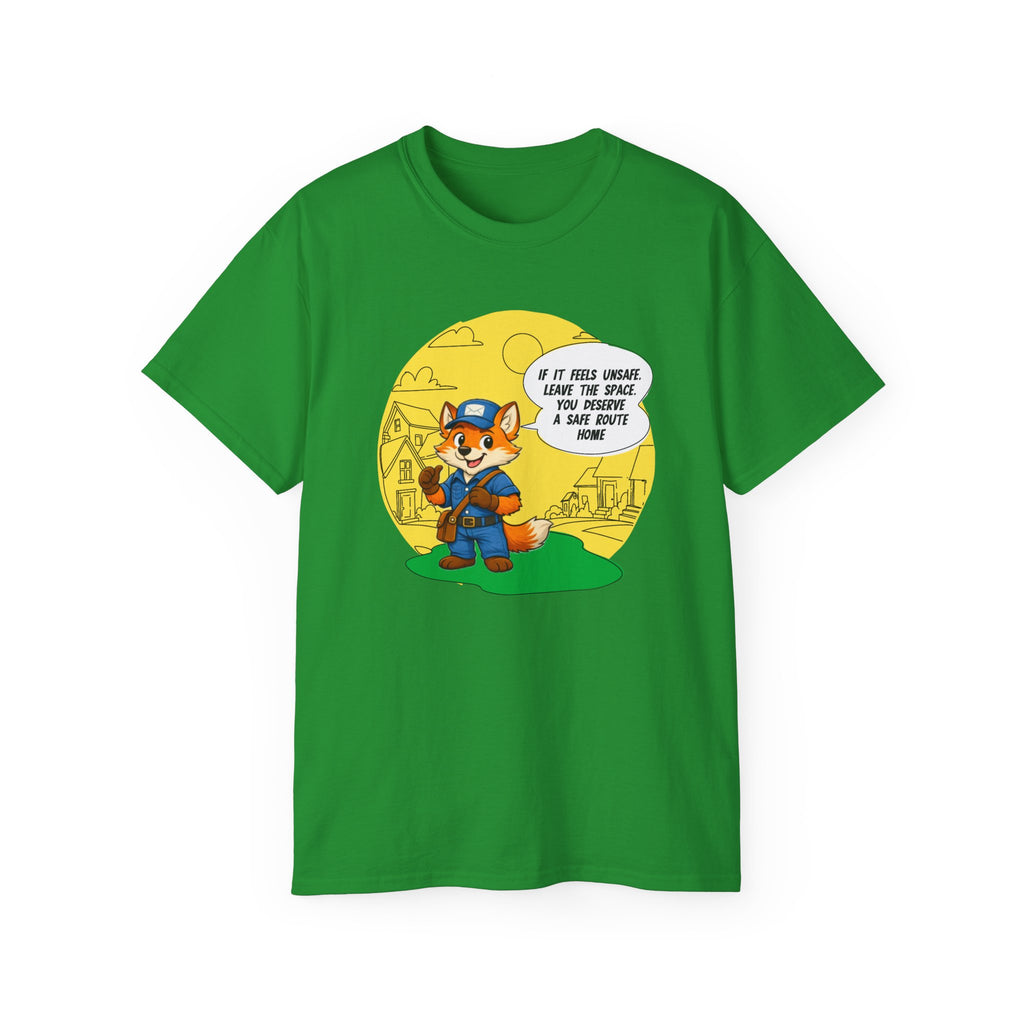Safe Route Home Delivery Worker Tee