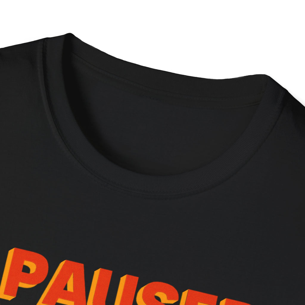 I Paused My Game T-Shirt, Gamer Gift, Okayest Mail Carrier Shirt, Funny Unisex Tee, Casual Gaming Apparel, Perfect for Birthdays, Holidays