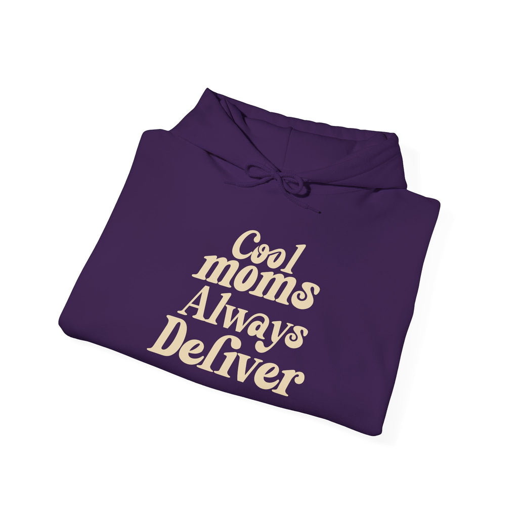 Cool Moms Always Deliver Hoodie – Funny Mail Hoodie, Funny Mom Hoodie, Mother’s Day Gift, Cozy Women’s Sweatshirt, Cute Mom Graphic Hoodie