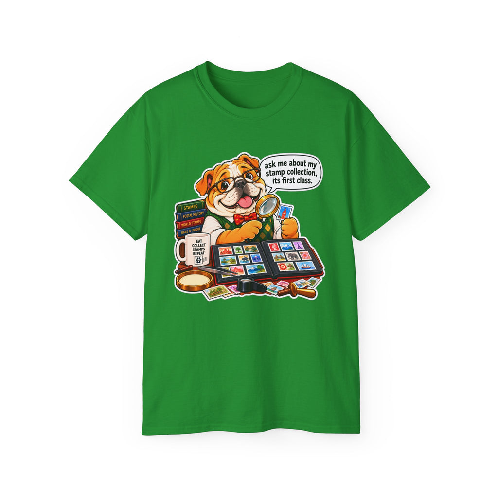 Stamp Collector Dog - Graphic Shirts