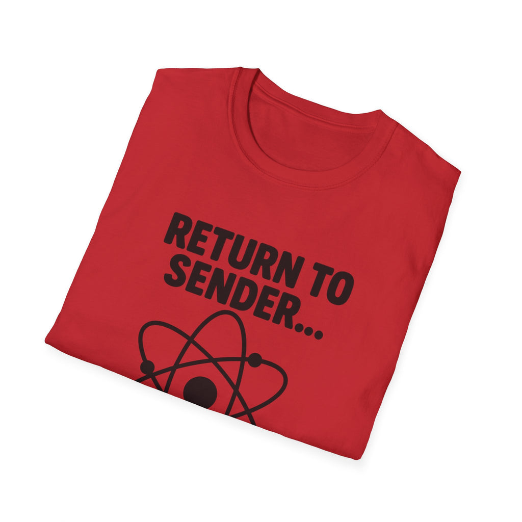 Return to Sender... Unisex Softstyle T-Shirt, Funny Science Tee, Gift for Nerds, Science Humor Apparel, Geeky Graphic Tee, Boomerang [...]