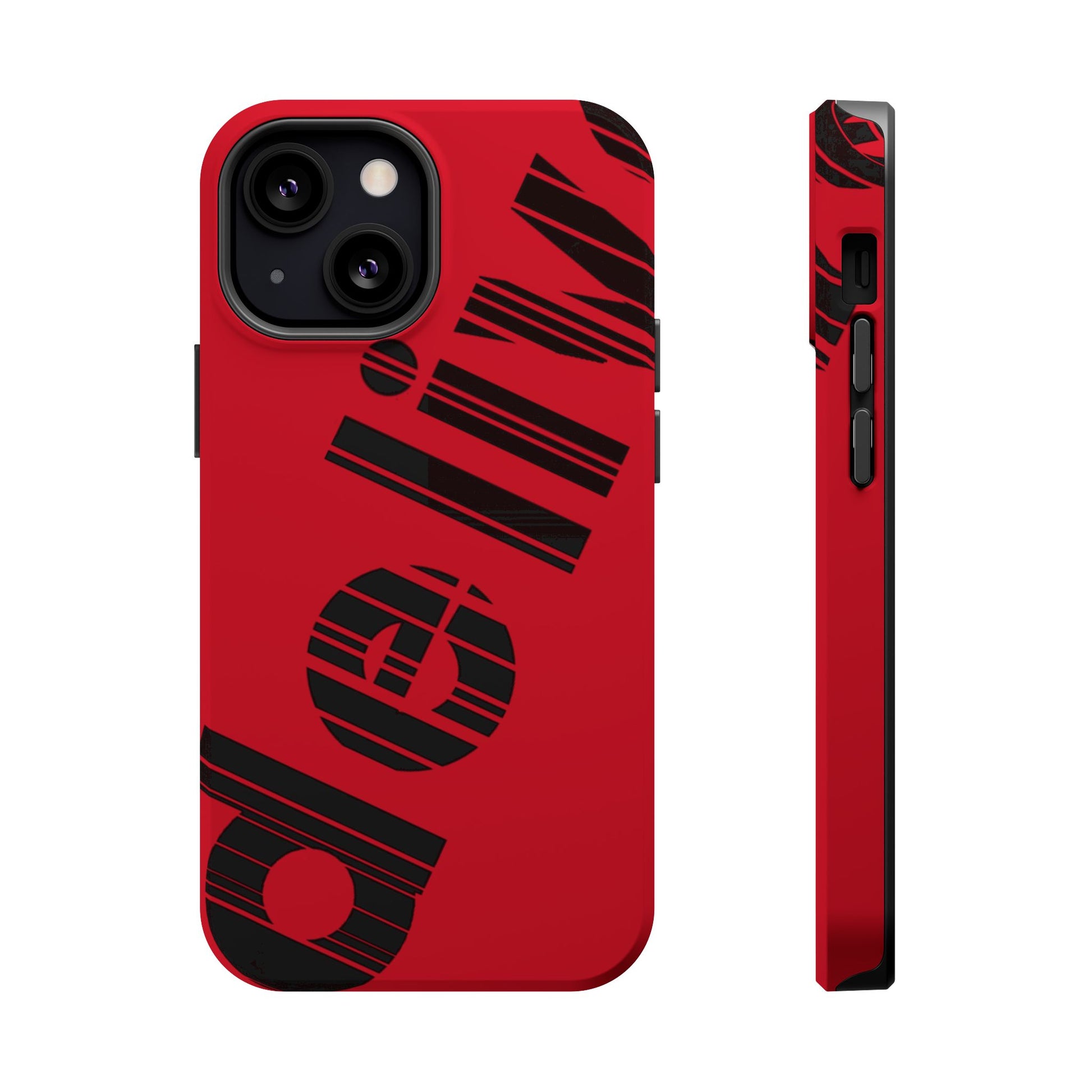 “Delivered” Magnetic Phone Cases, Impact-Resistant Phone Covers for Teens, Gift for Friends, Unique Cell Phone Accessories, Red Design, Custom [...]