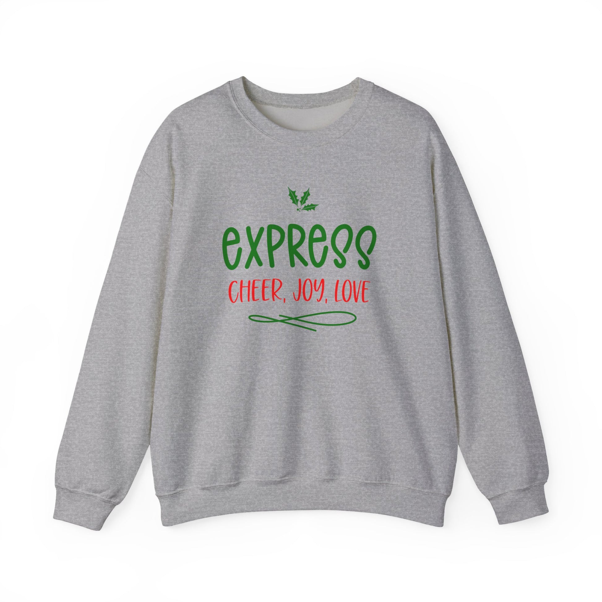 Express Cheer Joy Love Sweatshirt, Holiday Postal Sweatshirt, Holiday Gifts For Postal Workers.